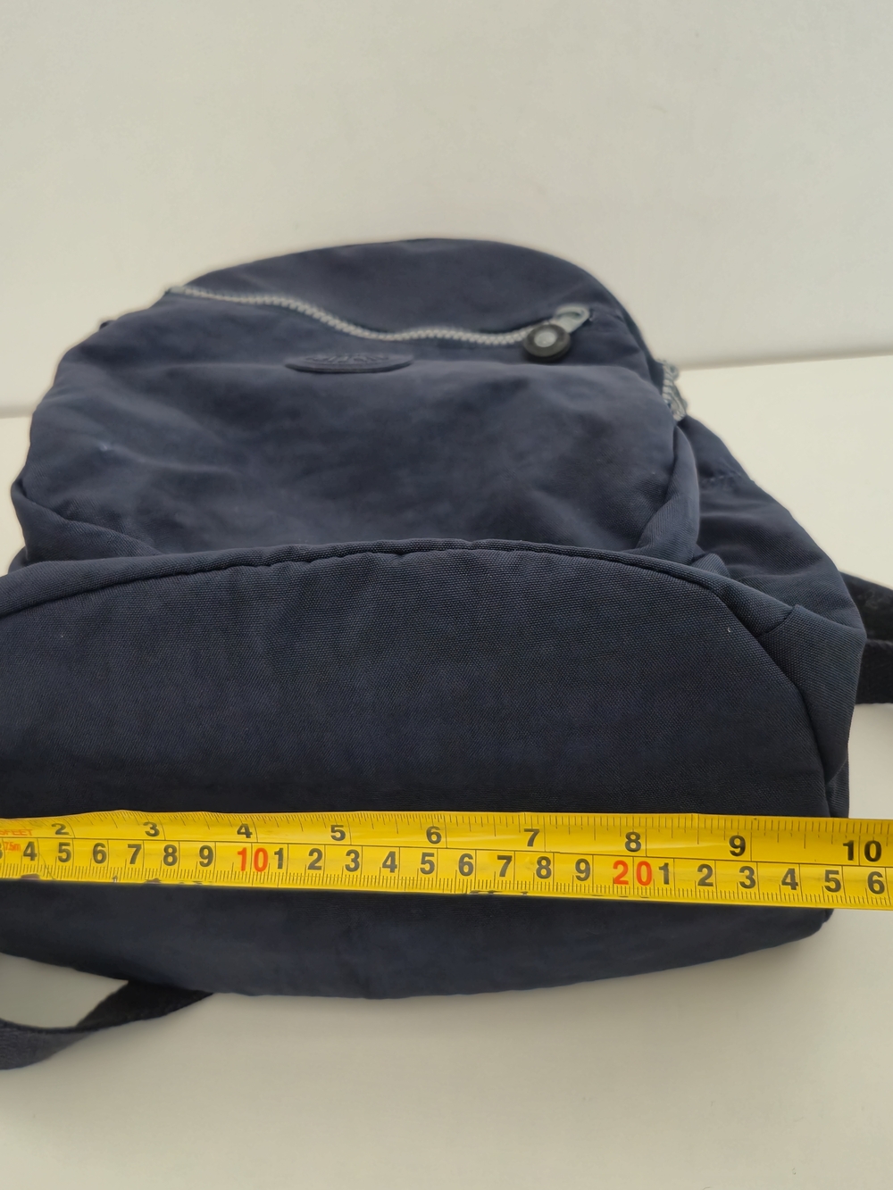 Kipling Navy Blue Nylon Small Backpack City Travel Bag - Picture 12 of 12